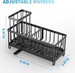 Cisily Black Sponge Holder for Kitchen Sink - Image 5