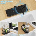 Cisily Black Sponge Holder for Kitchen Sink - Image 2