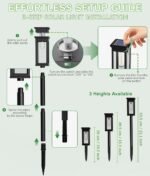 Up to 15H Taller & Brighter Solar Lights Outdoor - Image 2