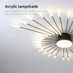 JAYMP Ceiling Light Modern Flower - Image 5