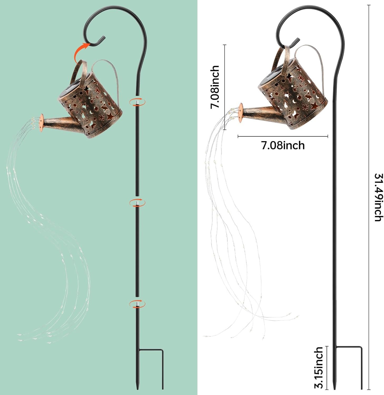 61s0cdFnDsL._AC_SL1500_ Solar Watering Can Solar Lights Waterproof - Image 8