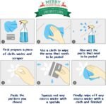 XIMISHOP 82PCS Christmas Snowflake Window Clings Stickers for Glass - Image 2