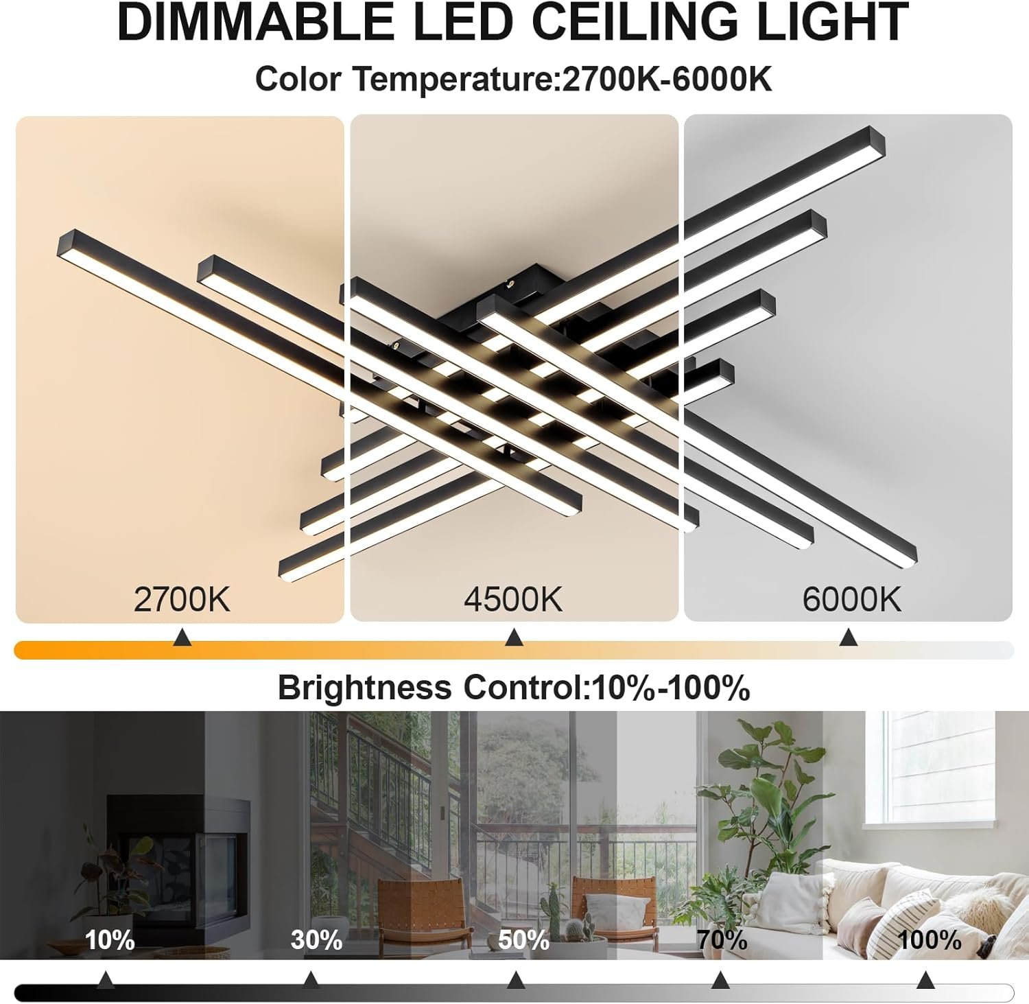 71Er895kguL._AC_SL1500_ JAYMP Modern Ceiling Light with Remote - Image 6