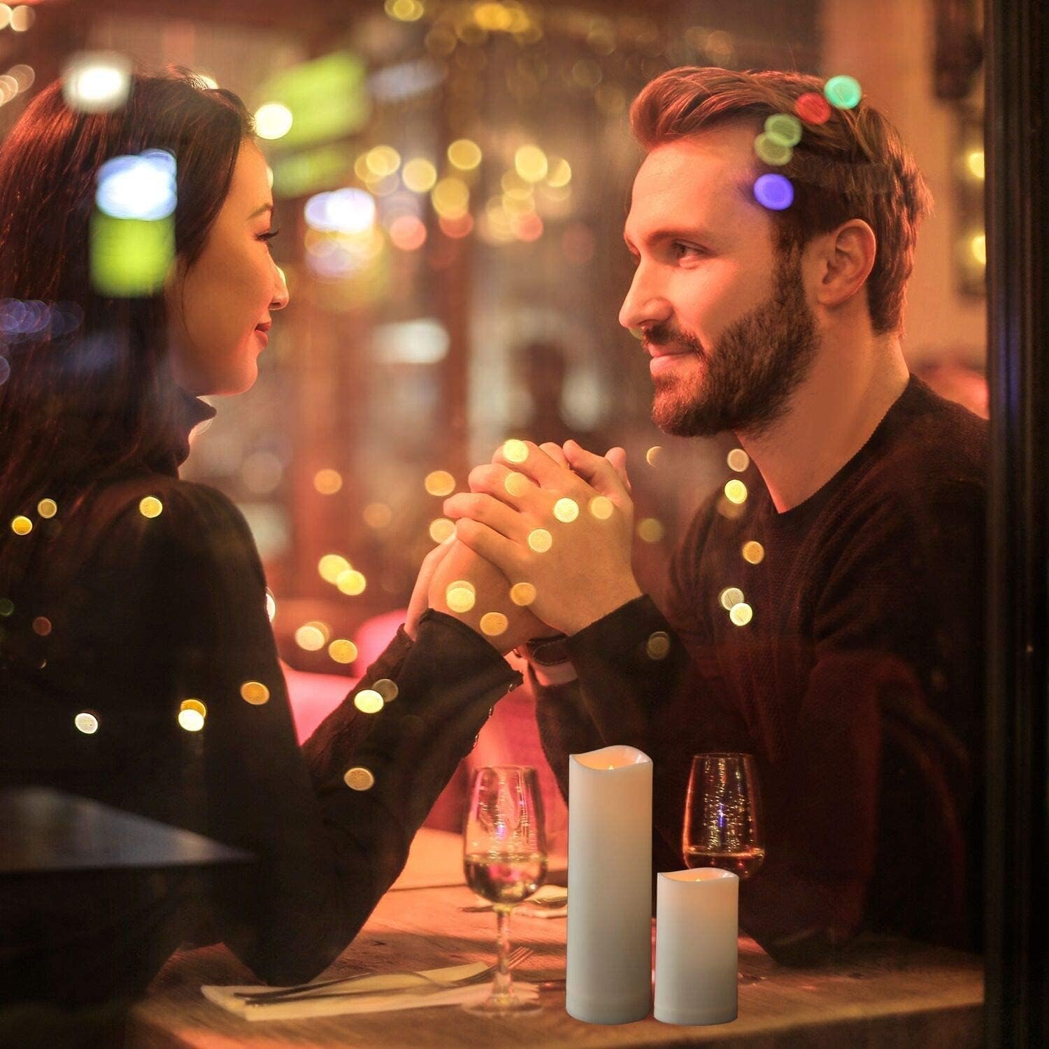 71INeXXKHWL._AC_SL1500_ Aignis 12pcs Flameless LED Candles Warm - Image 7