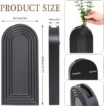 2 Pack Wooden Wall Vase Set - Image 5