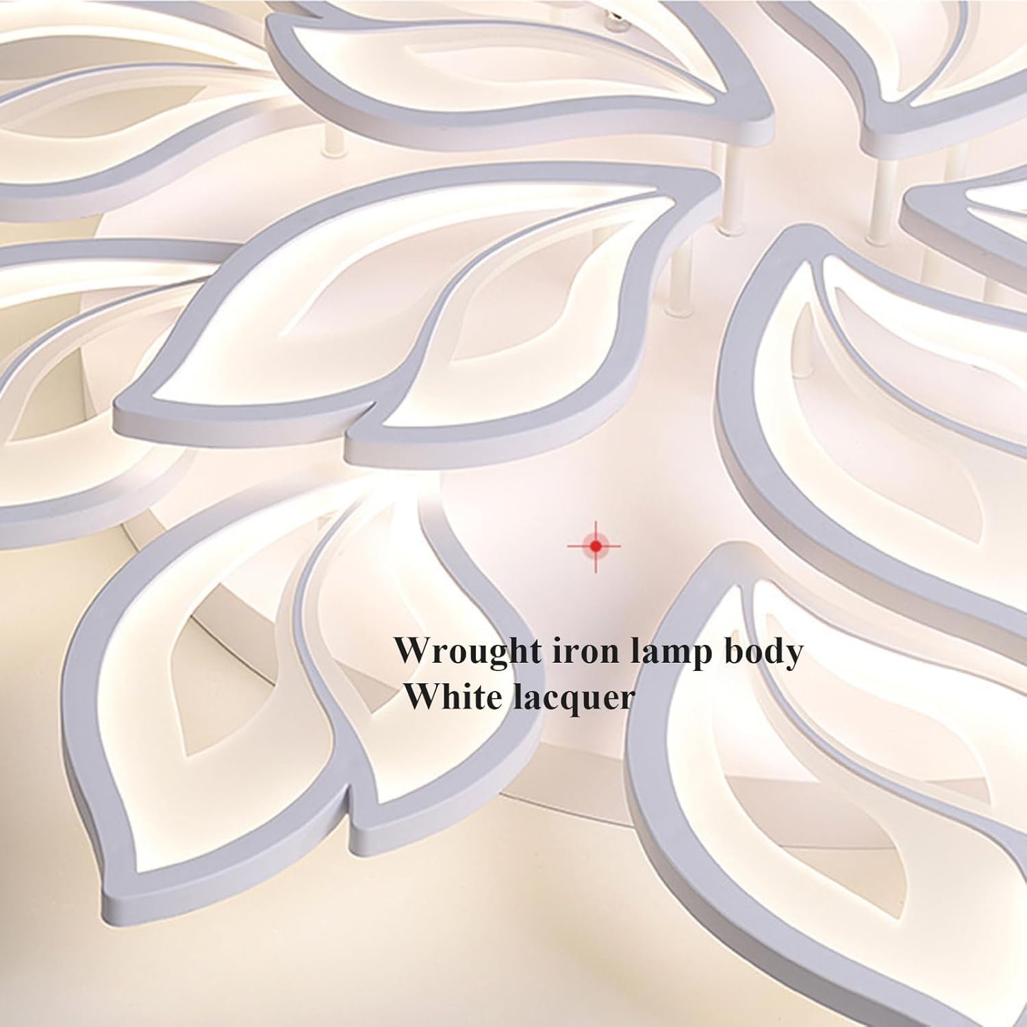 71KI40XjcpL._AC_SL1500_ JAYMP 39.4" Flower Shaped Ceiling Light - Image 6