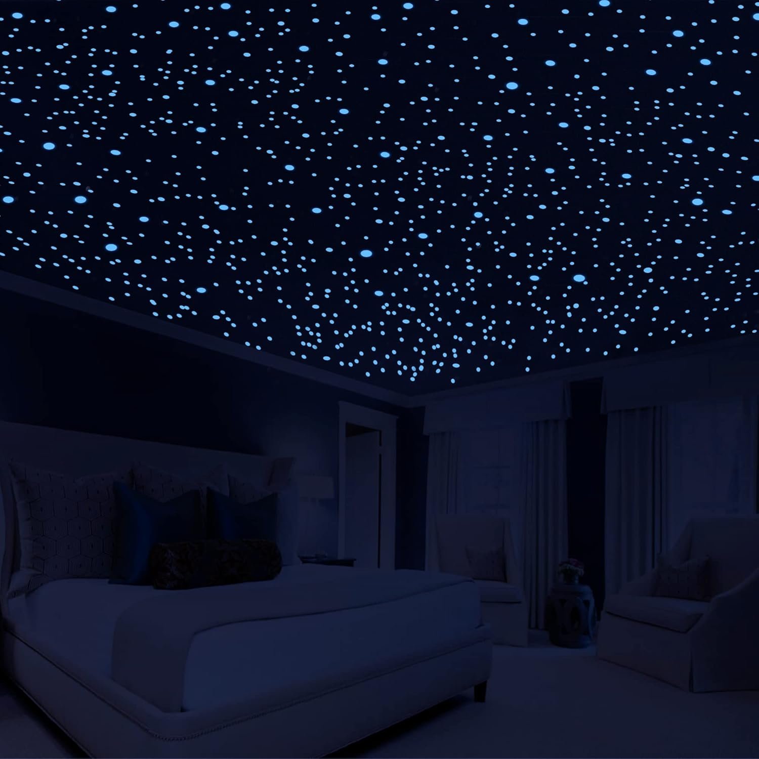 71S94q5ZTIL._SL1500_ 808 PCS Glow in The Dark Stars for Ceiling - Image 1