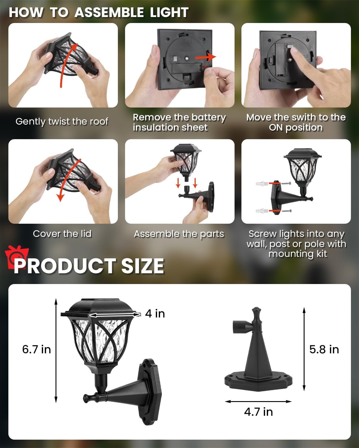 71SzsyJ-d-L._AC_SL1500_ (1) Solar Wall Lights Outdoor - Image 3