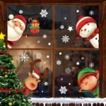 XIMISHOP 82PCS Christmas Snowflake Window Clings Stickers for Glass - Image 3