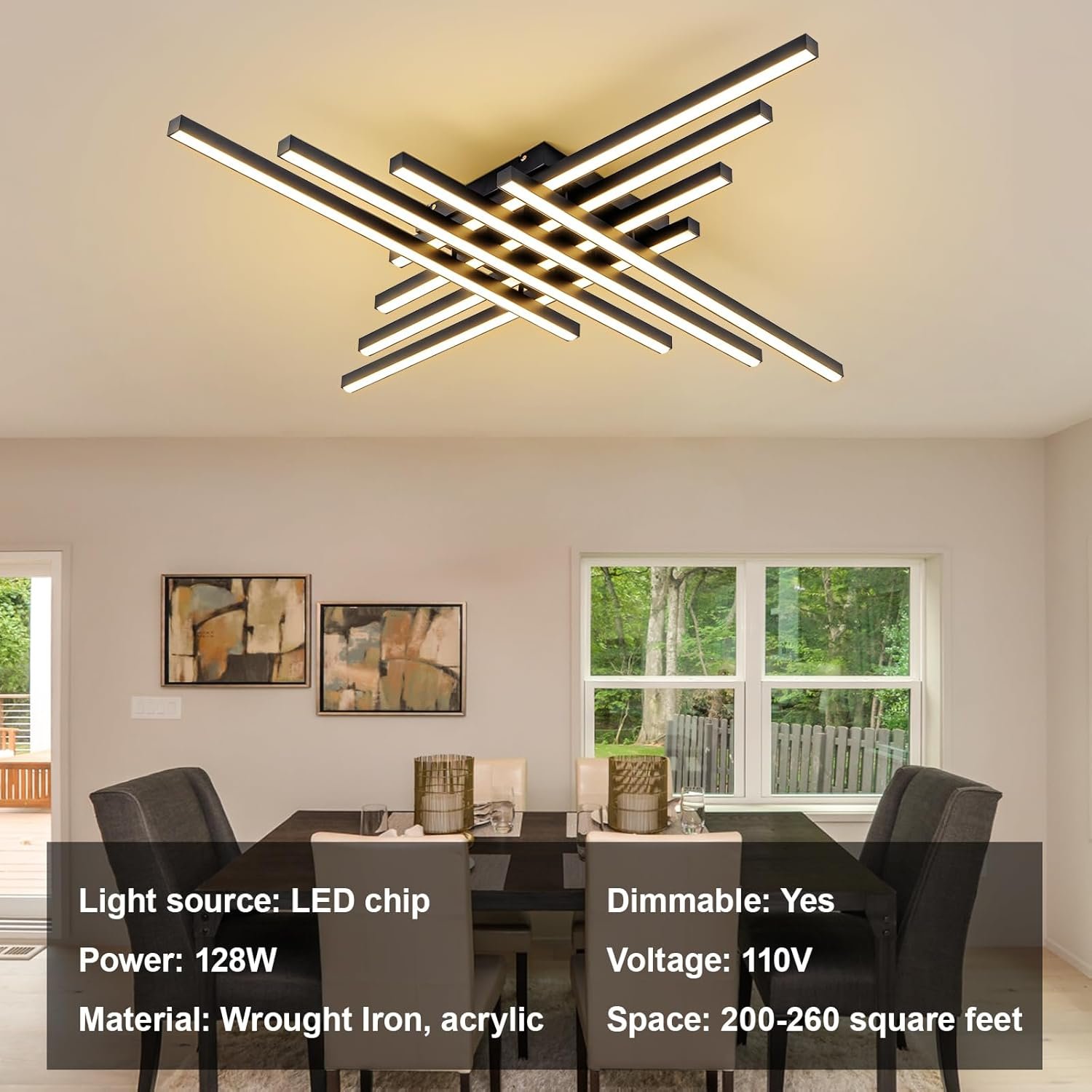 71WdnJV6AGL._AC_SL1500_ JAYMP Modern Ceiling Light with Remote - Image 3