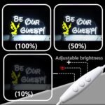 Be Our Guest Neon Signs Beauty and the Beast Birthday Part Candle Holder LED Ligfhts with - Image 4