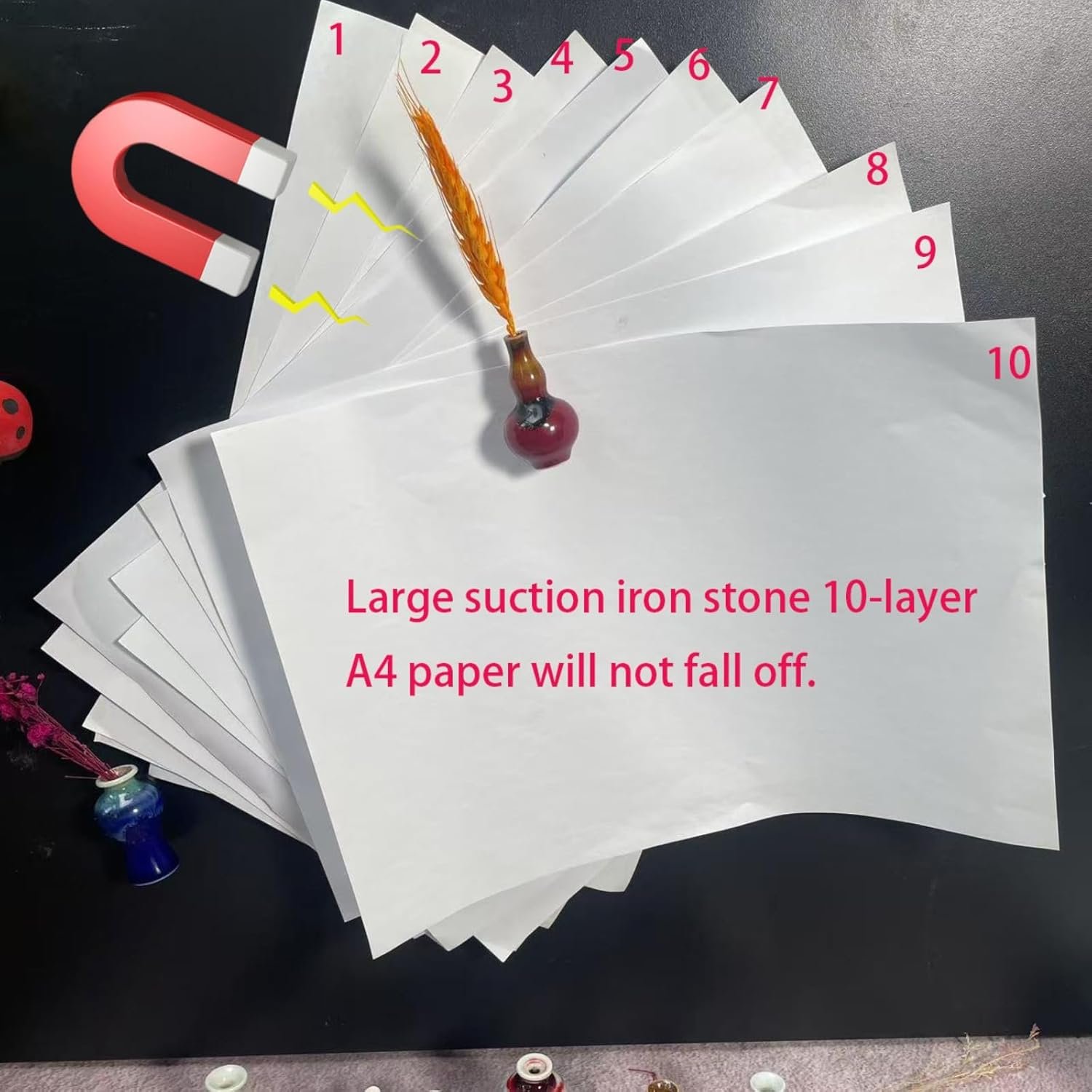 71w-+7nQX9L._AC_SL1500_ Mini Ceramic Vase Magnets for Fridge - Image 6