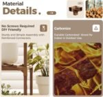 Bamworld Plant Stand Indoor Outdoor - Image 2