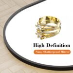 DUMOS Arched Full Length Mirror with Stand 64"x21" - Image 4