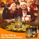 Solar Lantern Outdoor Lamp Waterproof Decorations Garden Decor - Image 3