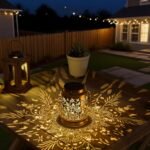 Mushroom & Frog Solar Lantern for Garden Outdoor Decor - Image 7