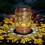 Solar Lantern Outdoor Lamp Waterproof Decorations Garden Decor - Image 4