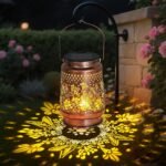 Solar Lantern Outdoor Lamp Waterproof Decorations Garden Decor - Image 2