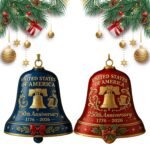 United States 250th Anniversary Bell Ornament