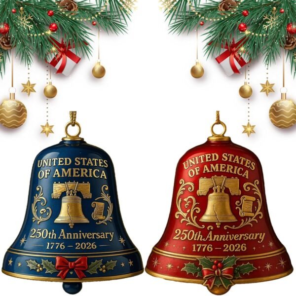 United States 250th Anniversary Bell Ornament