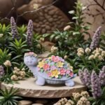 Solar Turtle Statues Garden Decor - Image 2