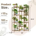 Bamworld Plant Stand Indoor Outdoor - Image 6