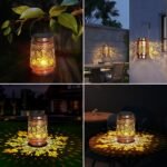 Solar Lantern Outdoor Lamp Waterproof Decorations Garden Decor - Image 5