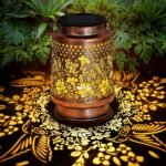 Solar Lantern Outdoor Lamp Waterproof Decorations Garden Decor