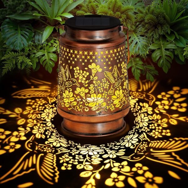 Solar Lantern Outdoor Lamp Waterproof Decorations Garden Decor