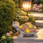 Solar Turtle Statues Garden Decor - Image 8