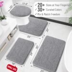 OLANLY Bathroom Rugs 30x20 - Image 7