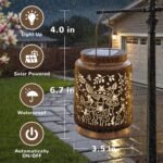 Mushroom & Frog Solar Lantern for Garden Outdoor Decor - Image 5