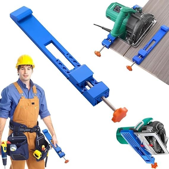 Quick Fix Jig Cutting Machine Base Guide Adjustable Positioner Tool Electric Circular Saw Precise Wood Cutting Jig