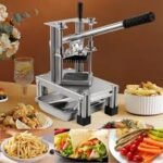 Potato Chipper Chip Chopper Cutter Slicer Maker & 2 Steel Edges French Fries free shipping