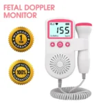 Fetal Doppler Detector Baby Heart Beat Rate Probe Prenatal Monitor Ultrasonic