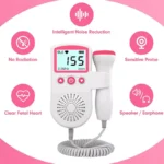 Fetal Doppler Detector Baby Heart Beat Rate Probe Prenatal Monitor Ultrasonic - Image 2