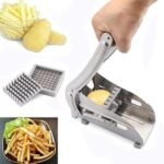 Potato Chipper Chip Chopper Cutter Slicer Maker & 2 Steel Edges French Fries free shipping - Image 4